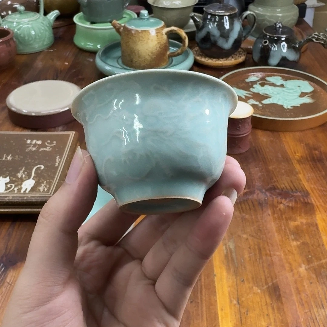 小仲青瓷茶器微瑕4541
