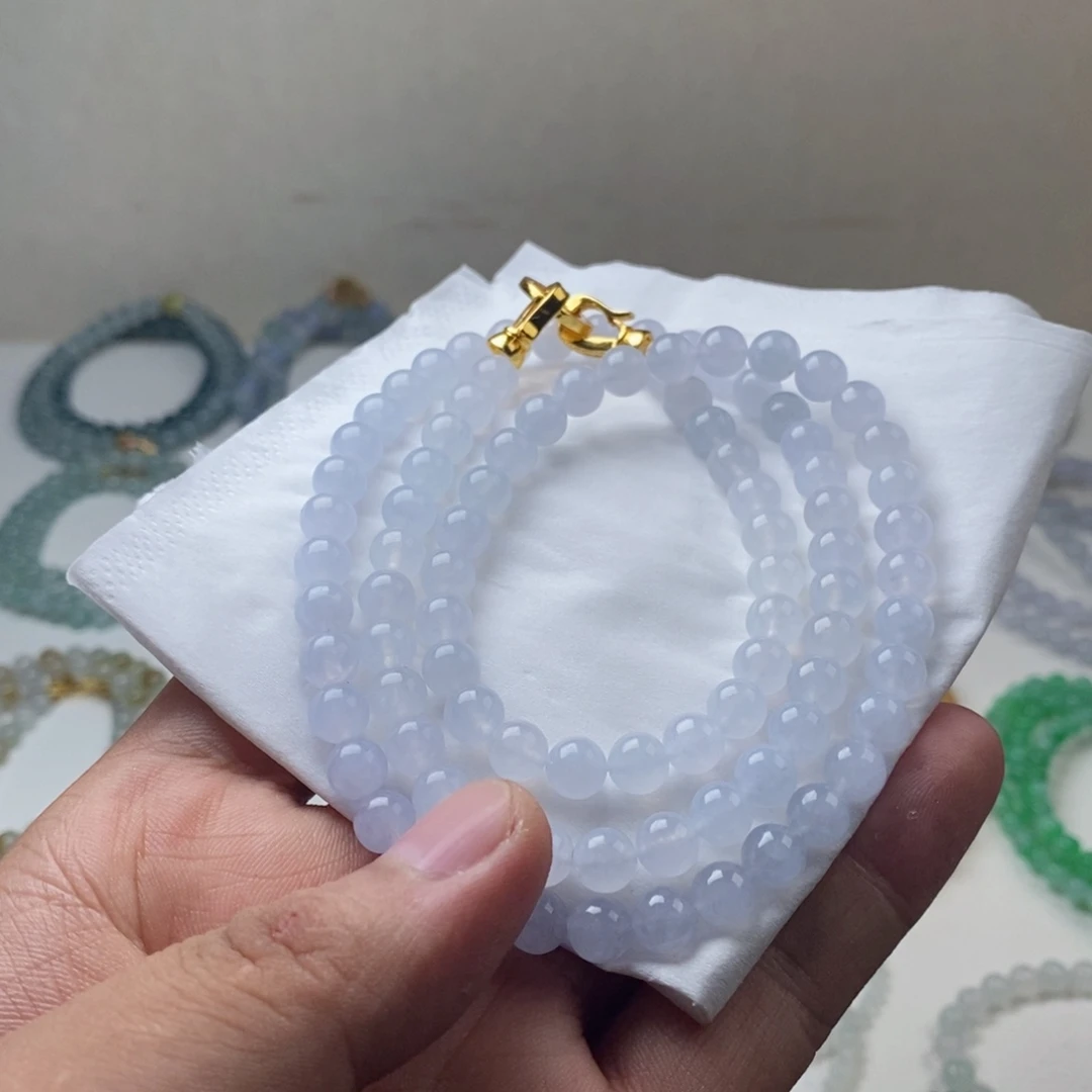 定制翡翠未镶嵌缅甸翡翠a货卡6.8