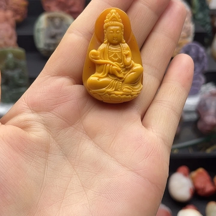 未镶嵌吊坠石英质玉