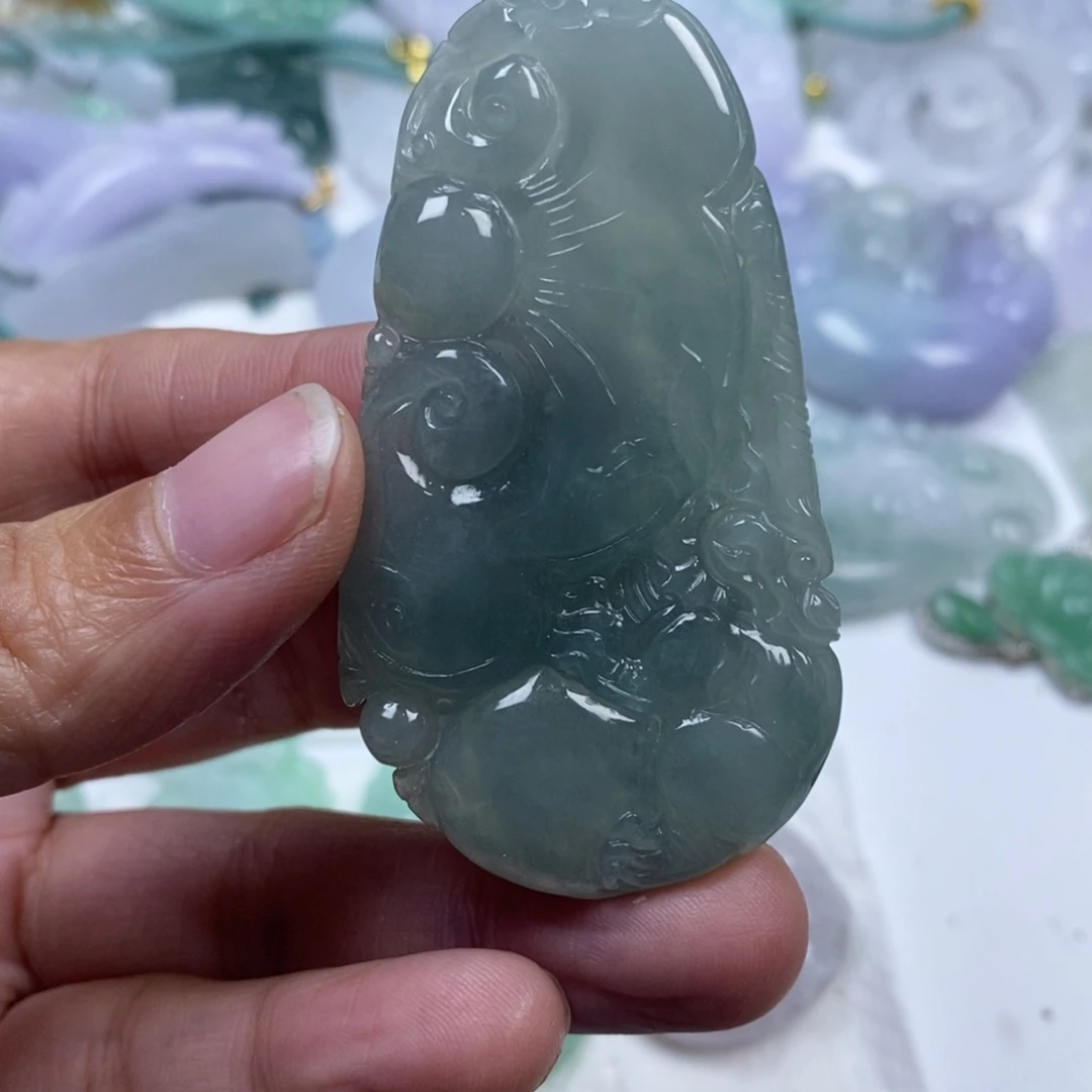 颈饰未镶嵌翡翠翡翠