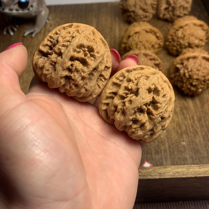 文玩核桃吊坠久*三粗