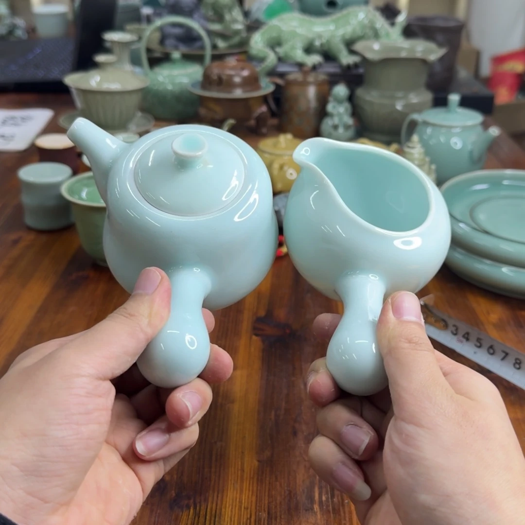 小仲青瓷茶器微瑕7626