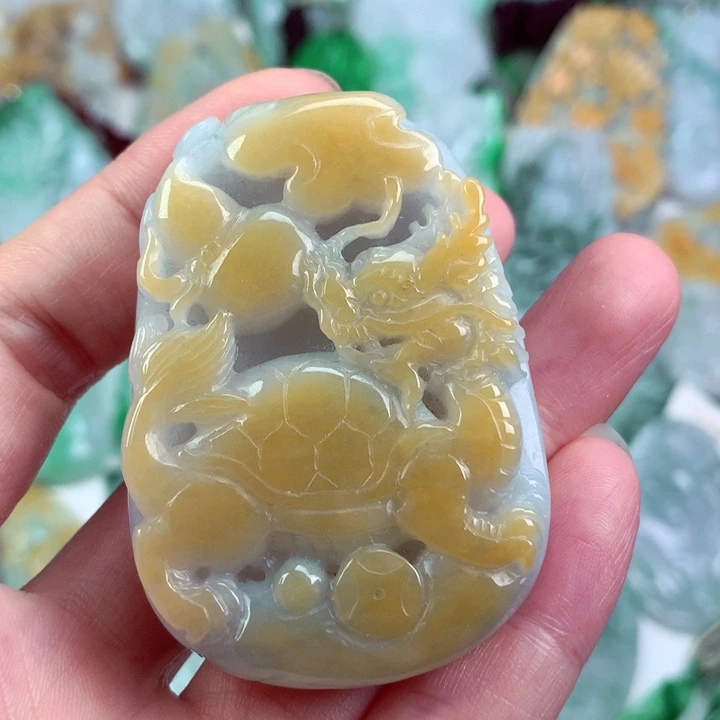 吊坠(不含链)未镶嵌翡翠