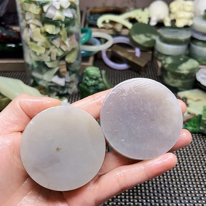 和田玉珠宝半成品未镶嵌