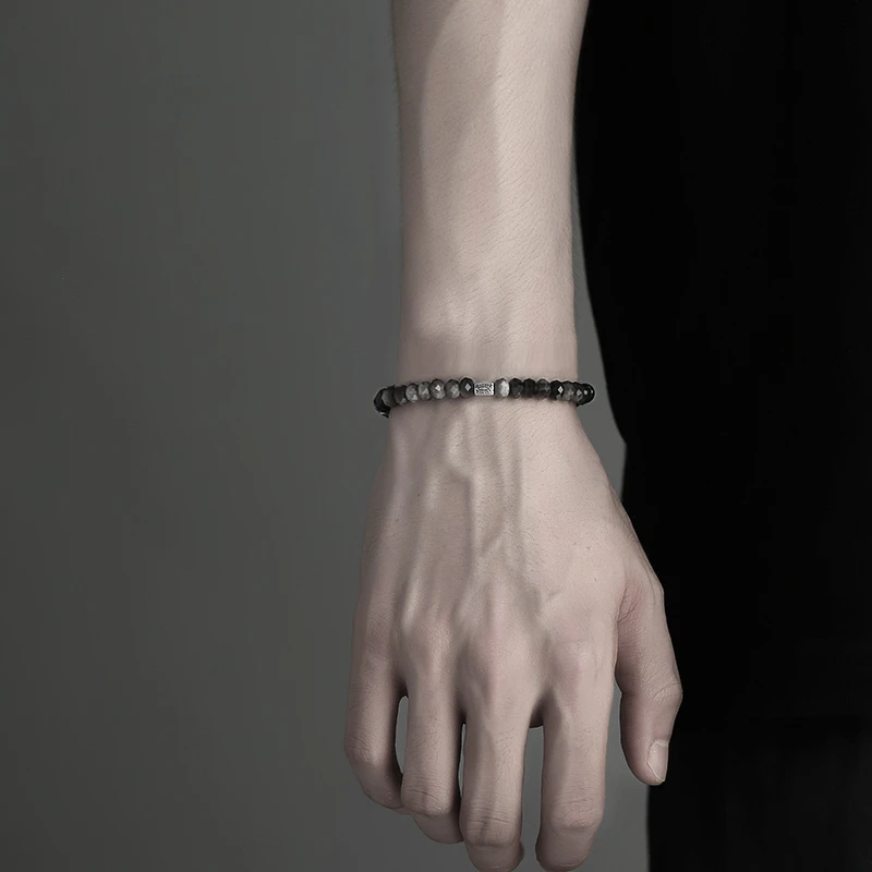 足银手链 999银锦鲤手链男款手串男士手饰品礼物送男友FJ501499-Z