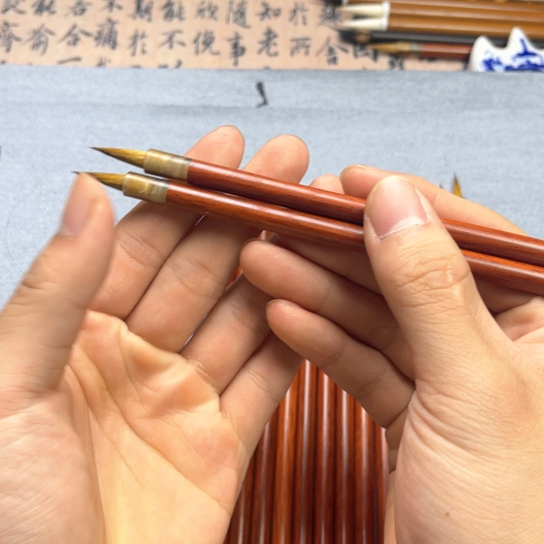 两支狼豪小楷直播福利