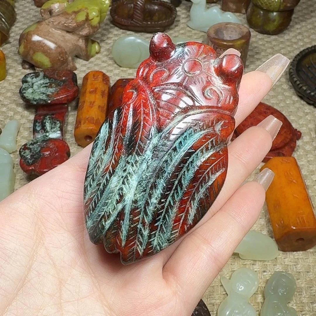 白玉菩提吊坠挂件