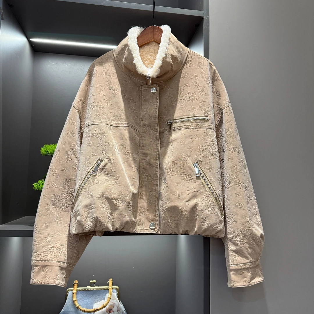 2025秋冬外套休闲保暖加绒冬季外套7206