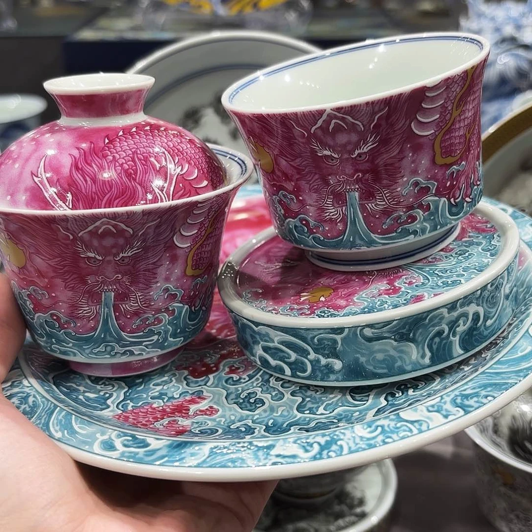 瓷片景德镇瓷器艺术半手