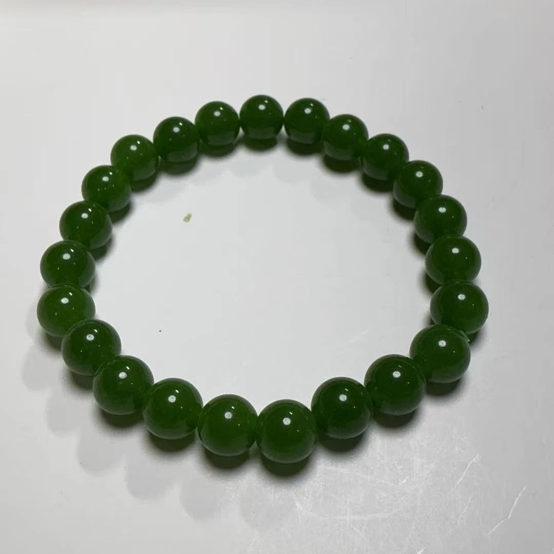 102--精品碧绿时尚卡8手串！