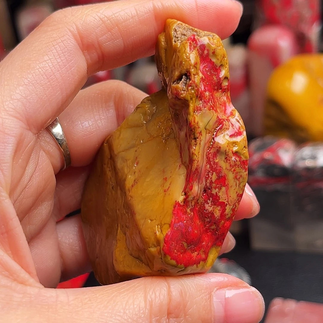 昌化石其他田黄鸡血石原石