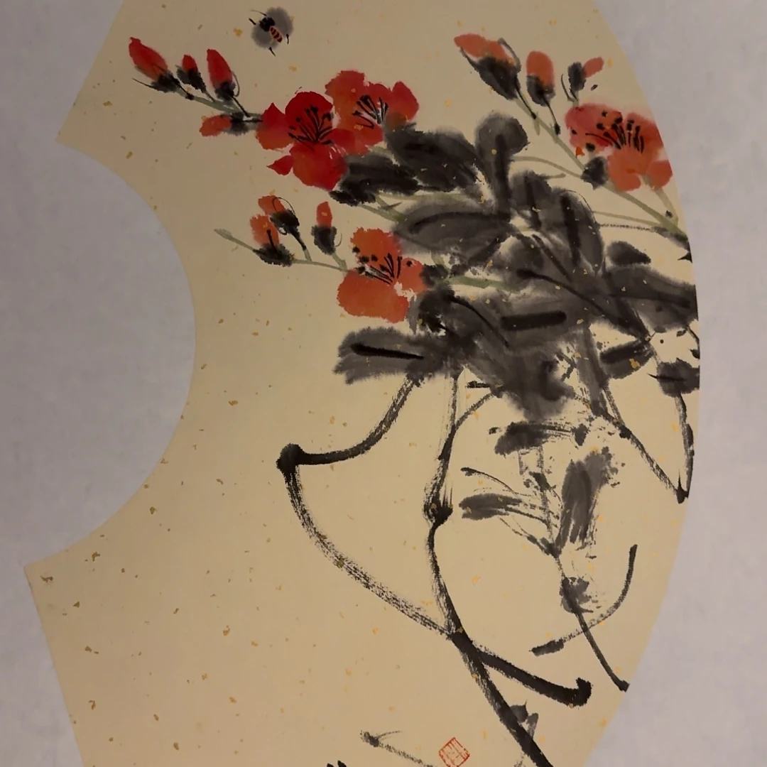 国画徐老师作品画作画作