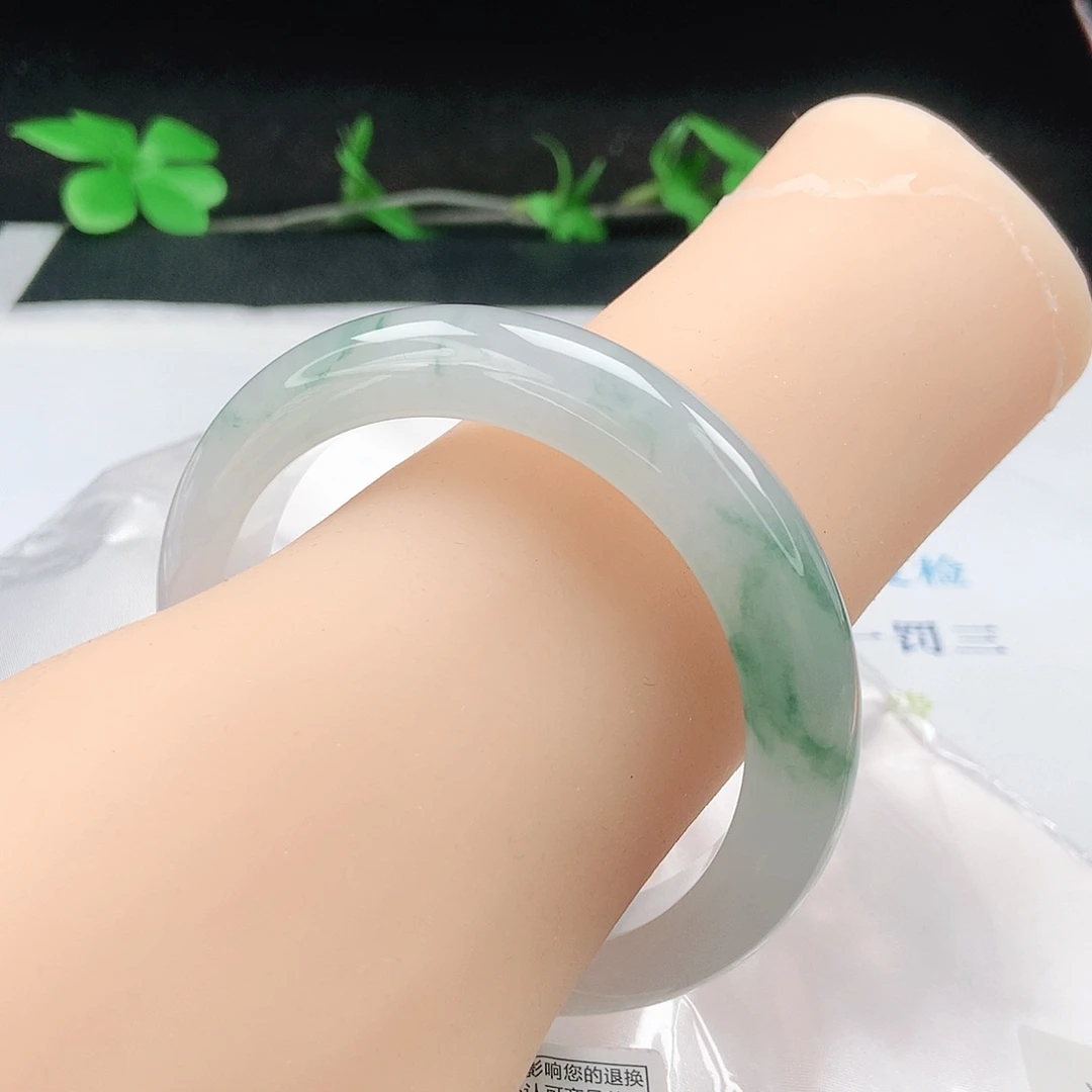 未镶嵌手镯翡翠58圈