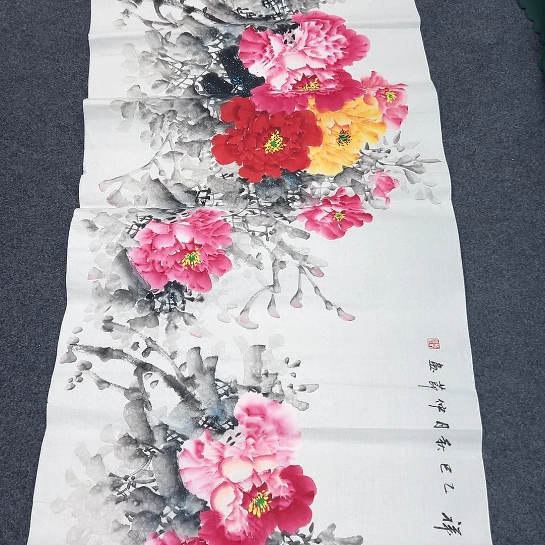 国画手绘国画大捡漏