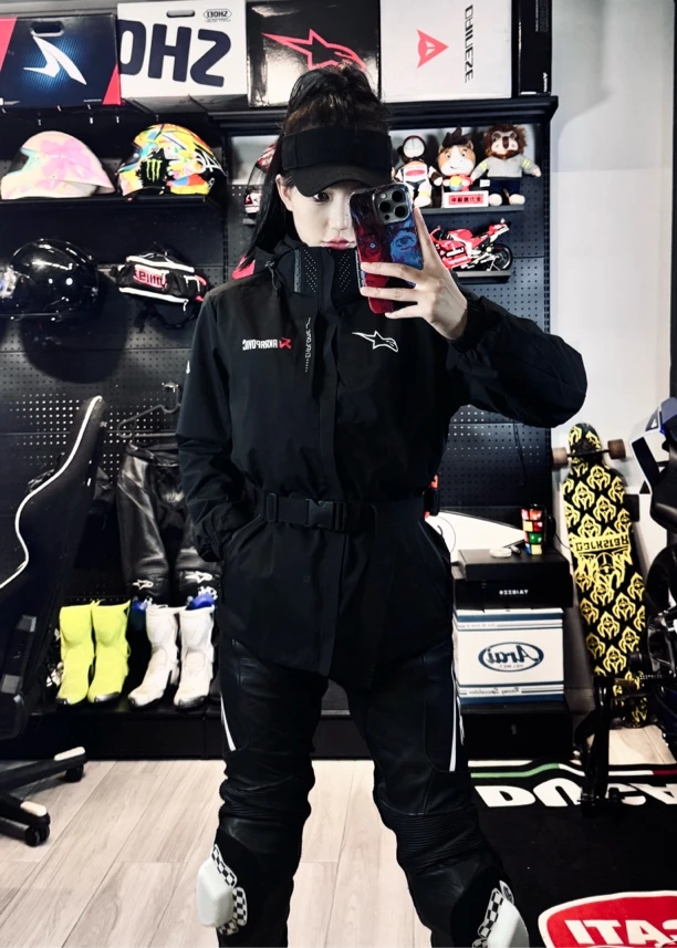 天蝎A星联名款保暖帽子外套内胆可拆卸三合一硬壳冲锋衣防风防水