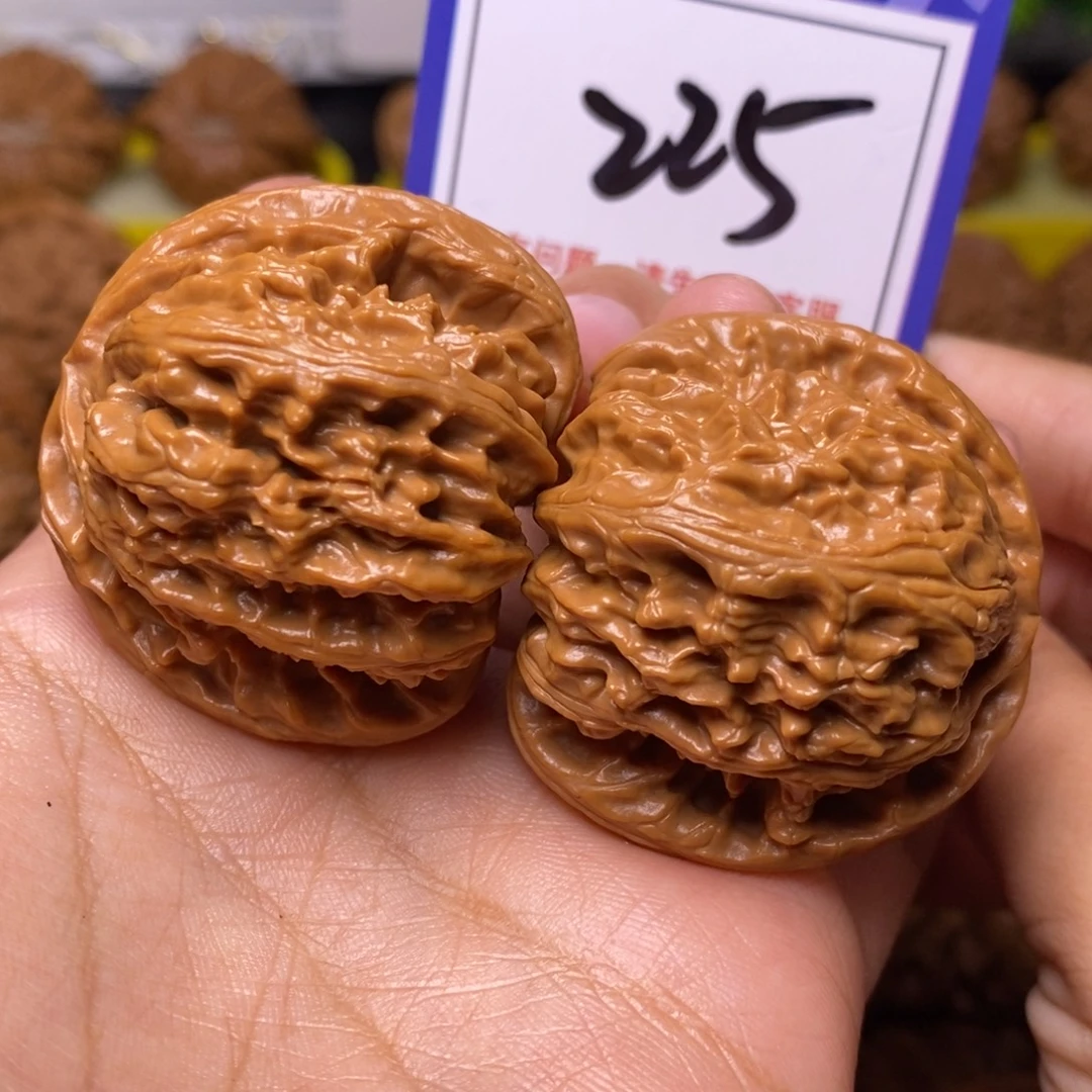 把件文玩核桃41球白225