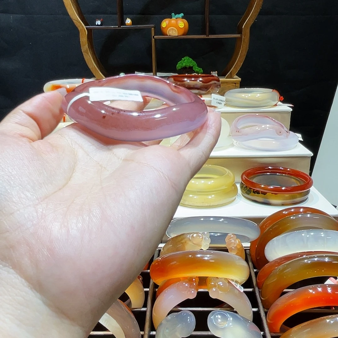 玛瑙/玉髓未镶嵌手镯