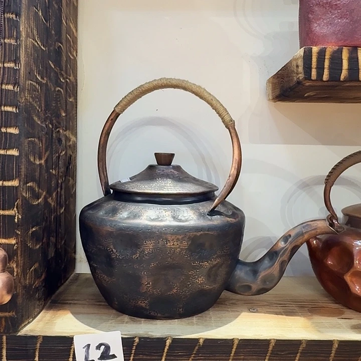 明***吗紫铜手工制作摆件