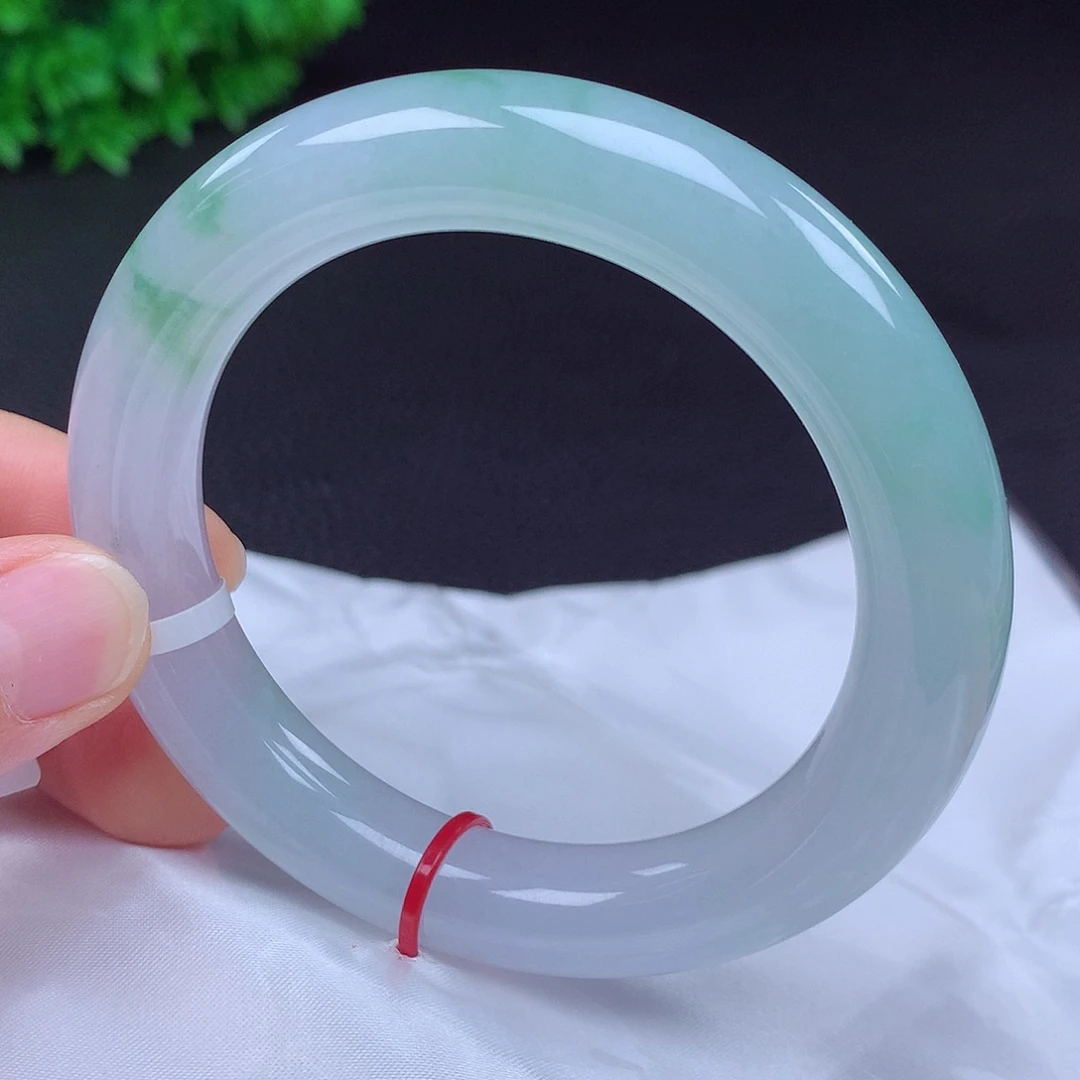 翡翠未镶嵌手镯57圈685009