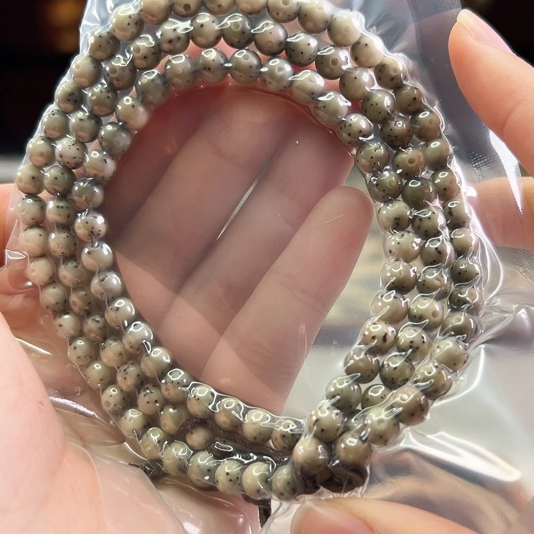 星月菩提手串Fqh6mm玉化骨瓷白 正月数星星 漏❗️❗️❗️