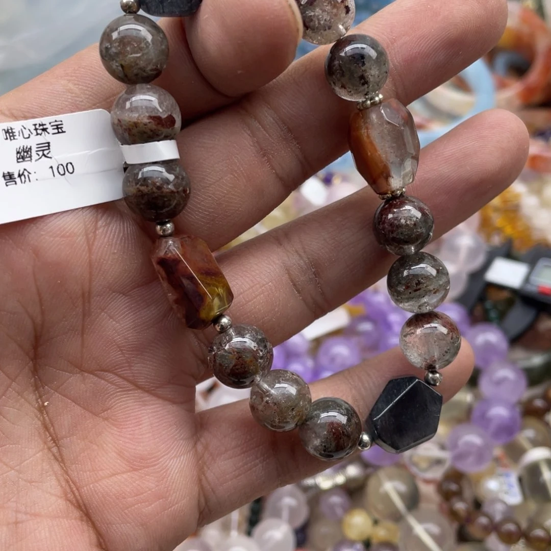 银S925镶嵌手链紫晶