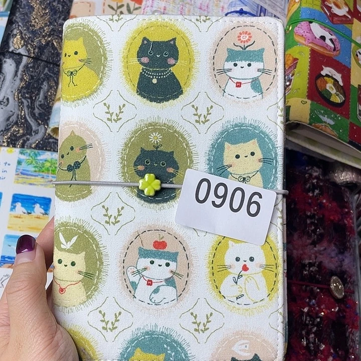 织绣A6活页不送纸906