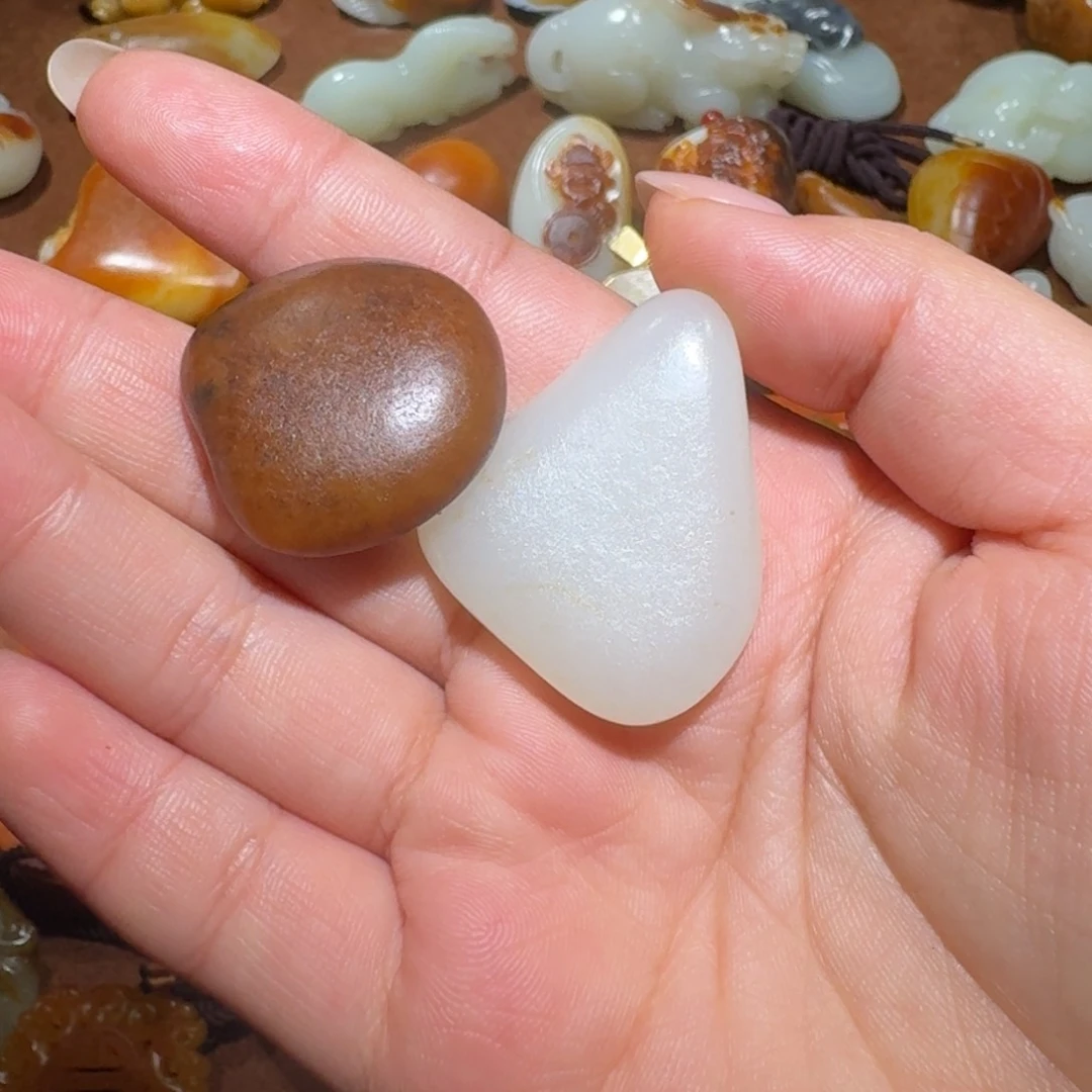 和田玉挂件未镶嵌用****2