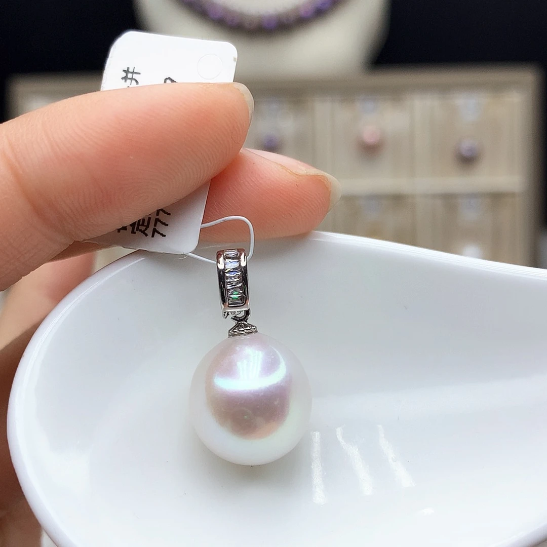 淡水珍珠合金颈饰