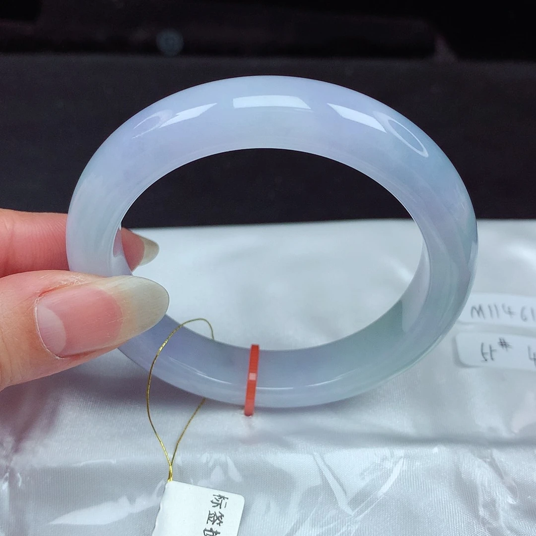 未镶嵌手镯翡翠55圈610