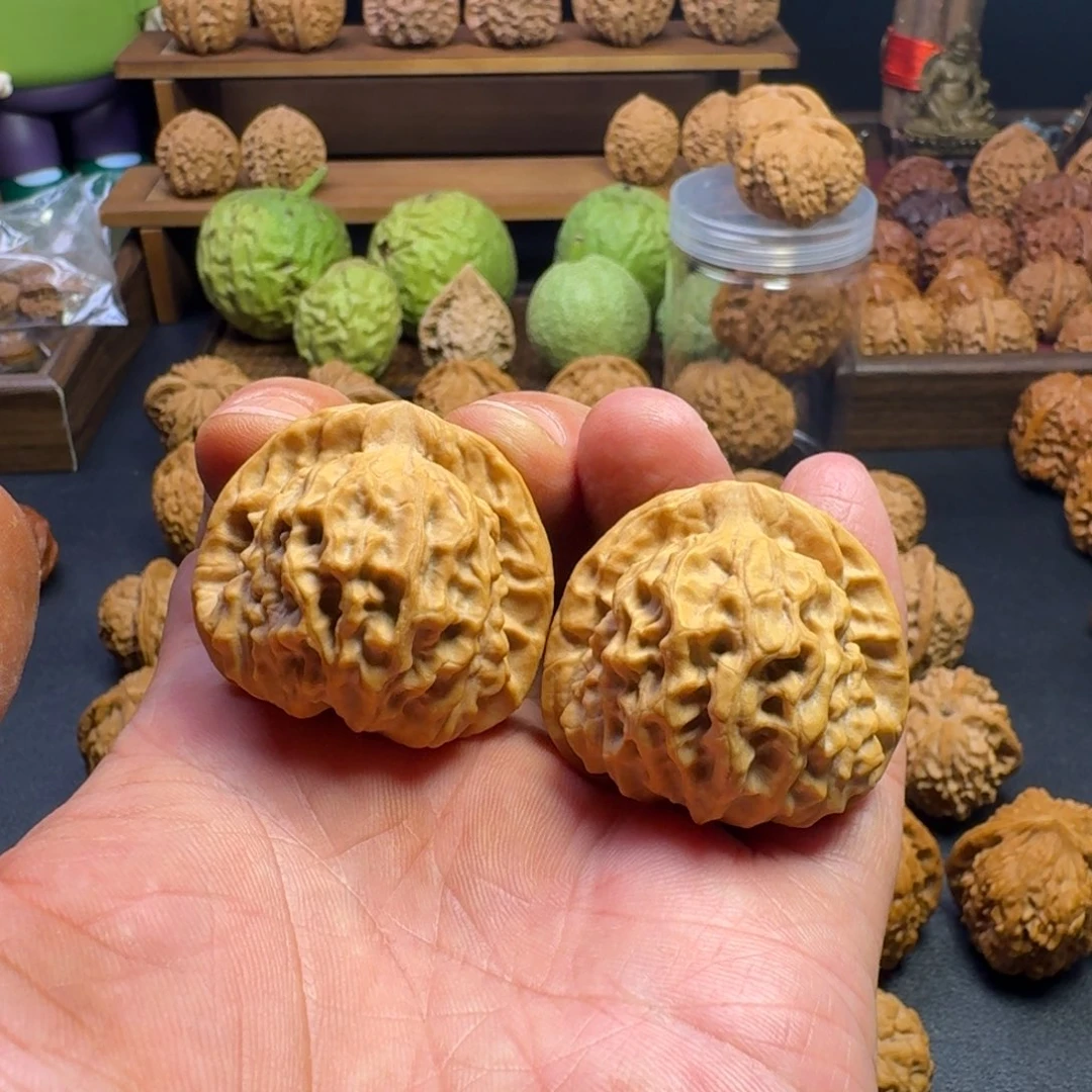 菜***魏文玩核桃吊坠天地 尺寸38