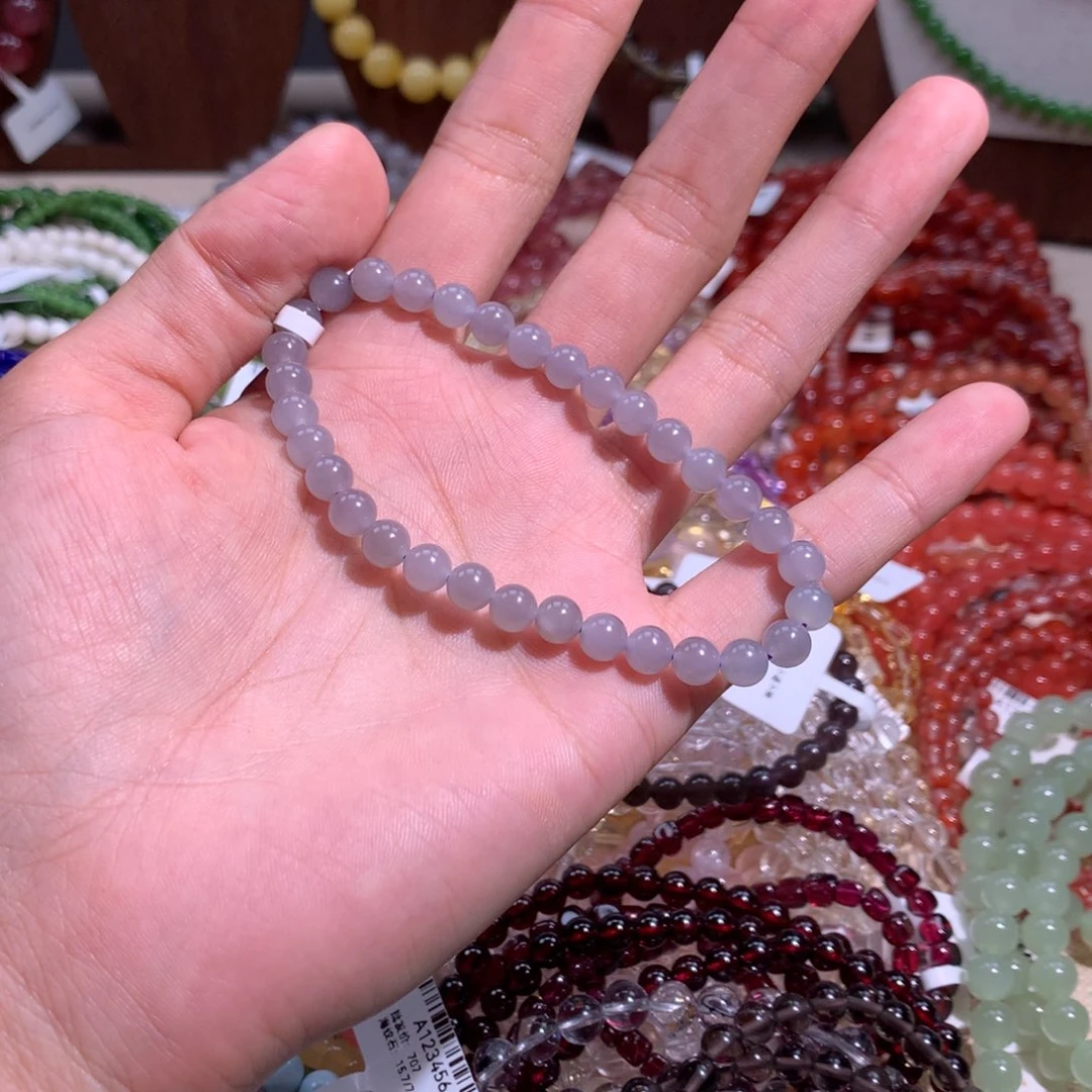 未镶嵌手链和田玉艾*粒