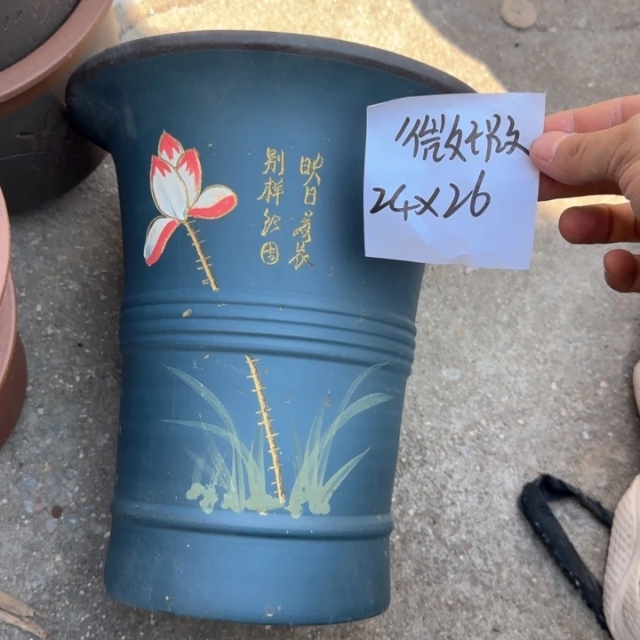 紫砂花盆特价清仓