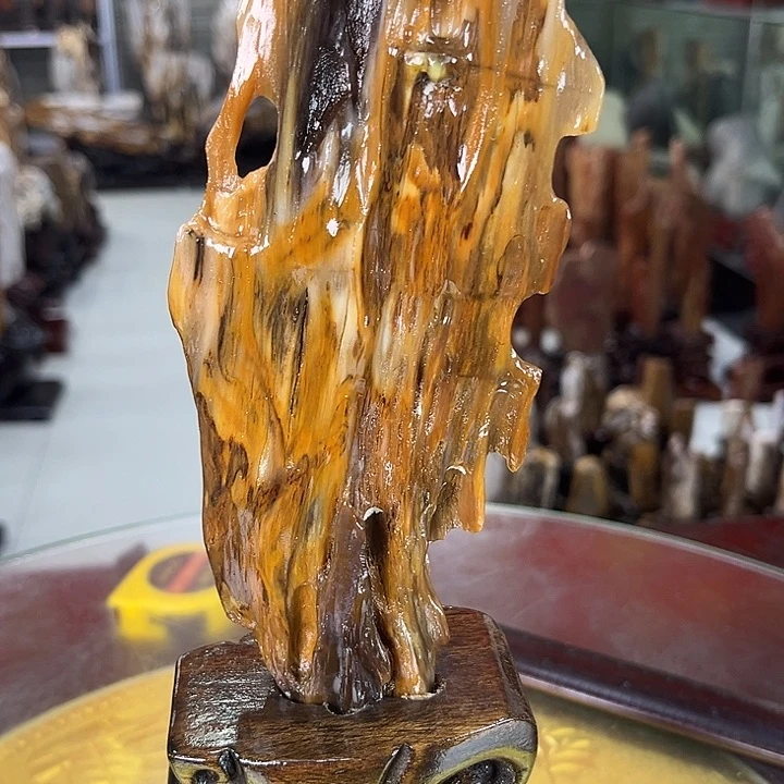硅化玉珠宝奇石未镶嵌