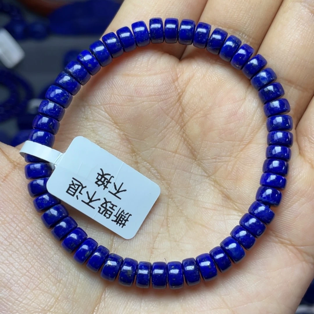 未镶嵌青金石6×3mm直切手串