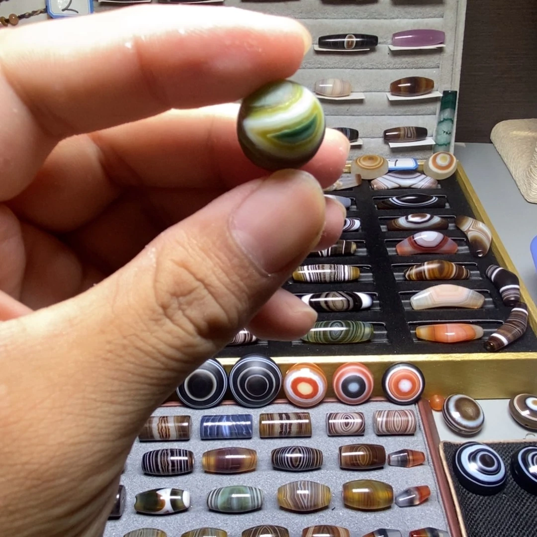 玛瑙/玉髓合金珠宝半成品