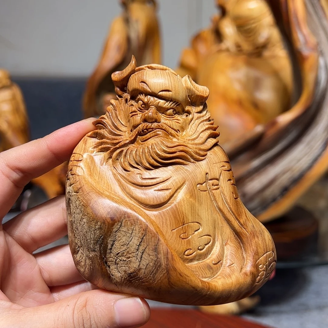 柏木崖柏木手把件摆件