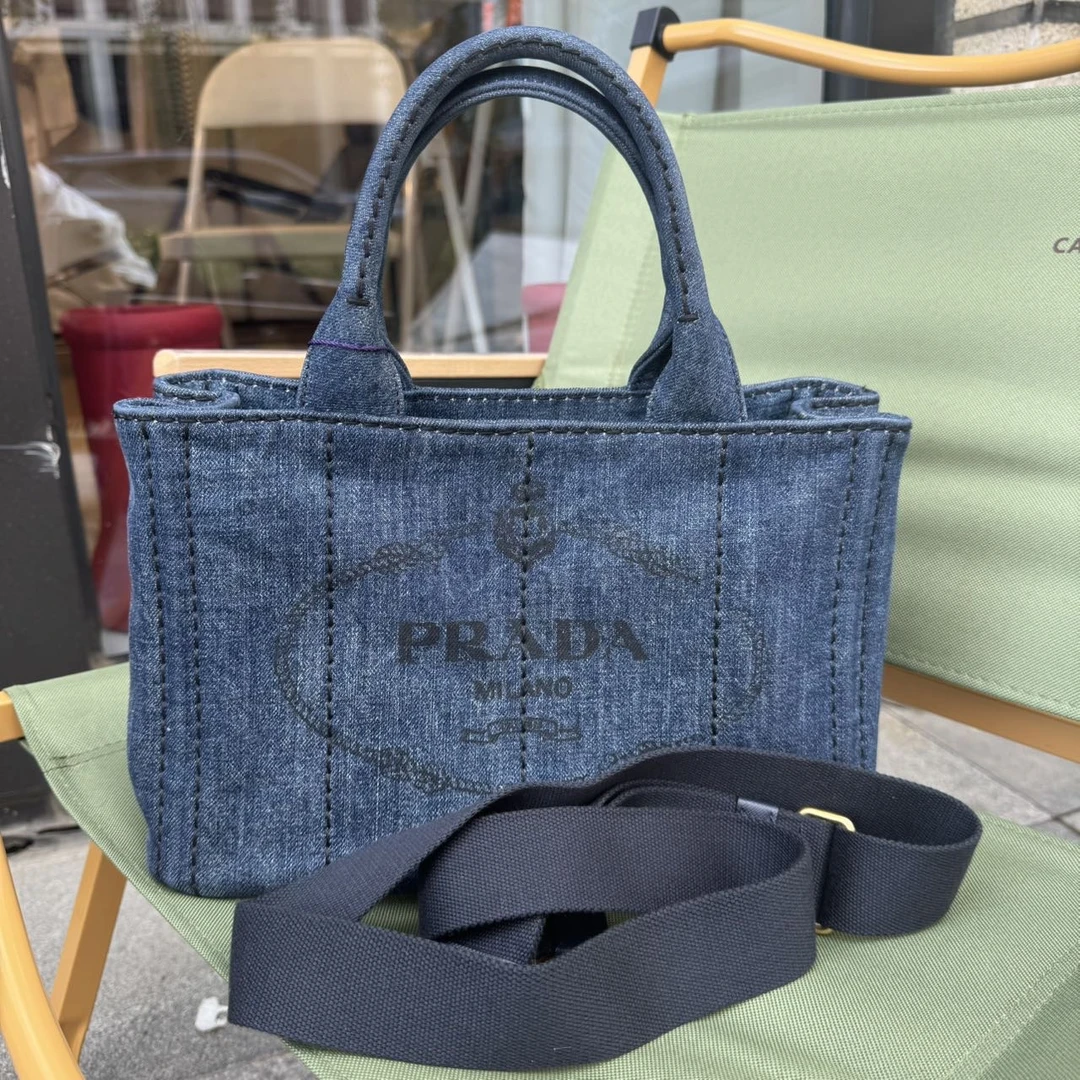 Prada/普拉达 单肩包 丹宁沙滩包 ga6378/2506