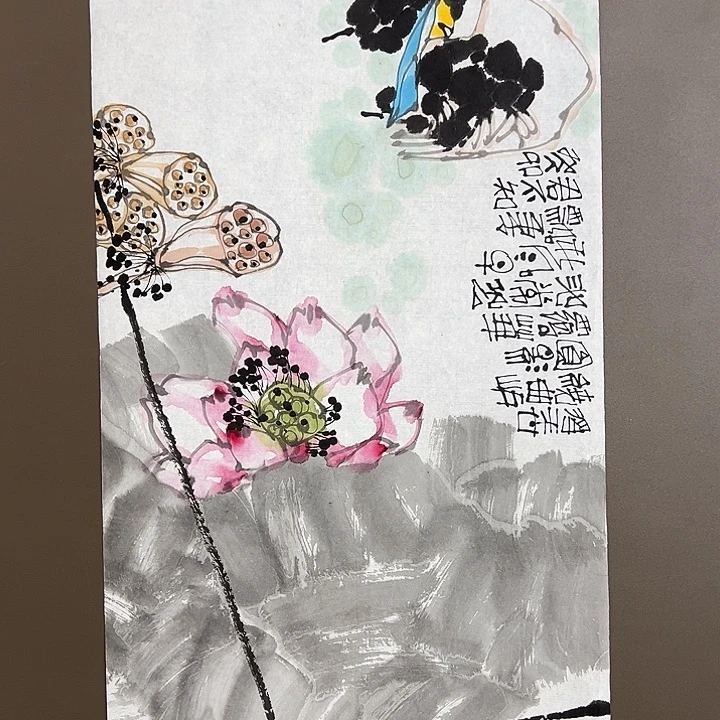 国画孙景隆  手绘原创