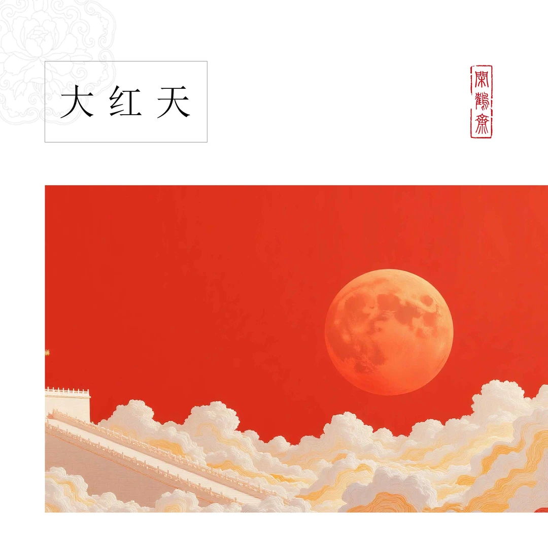 【玉沙宣·大红天】十五米长卷特制宣纸半生熟作品纸 小楷行书专用