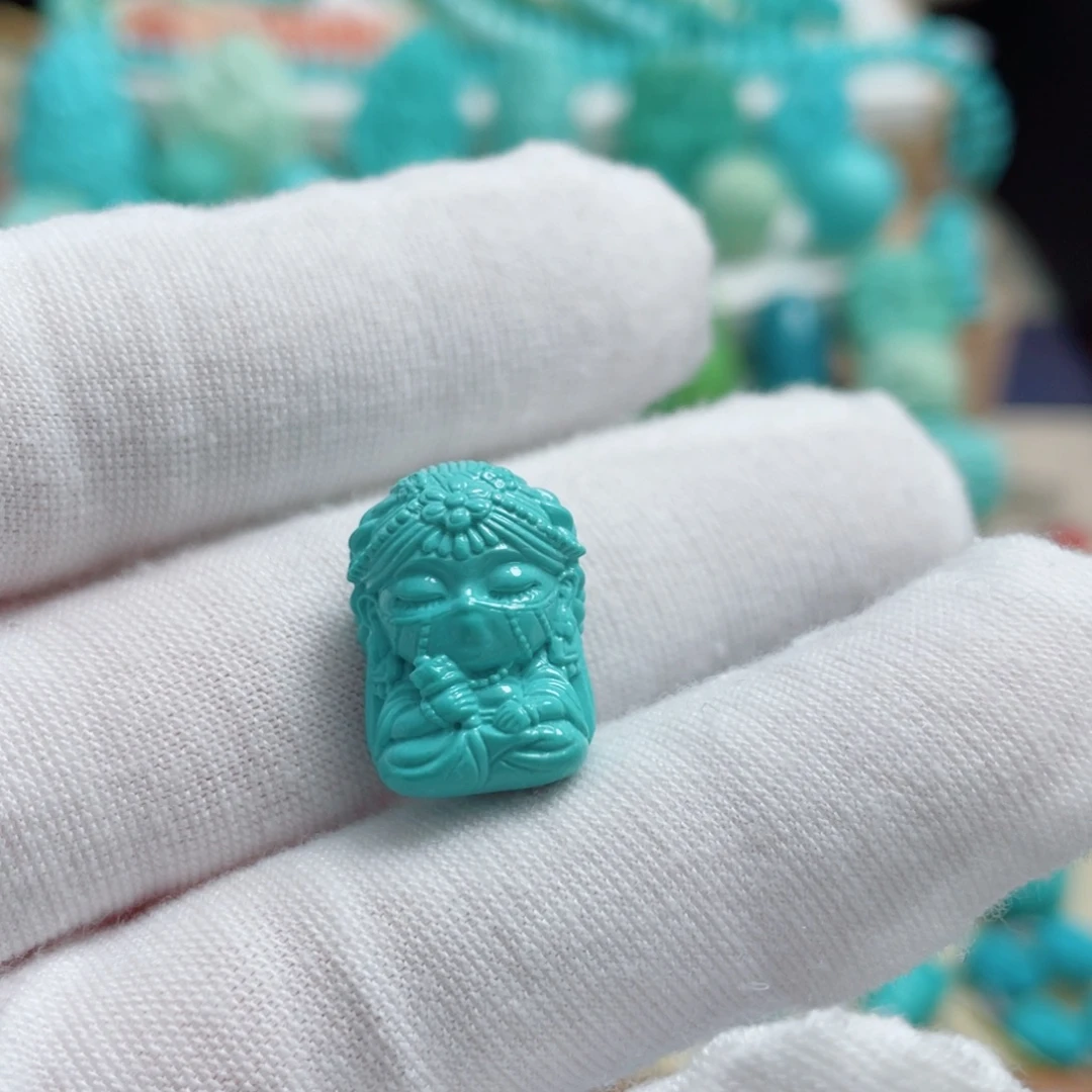 绿松石未镶嵌珠宝奇石