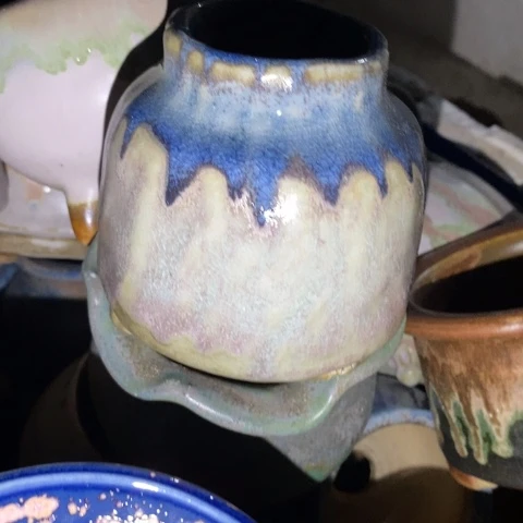 V***i罐1958 微瑕38包邮景德镇陶瓷