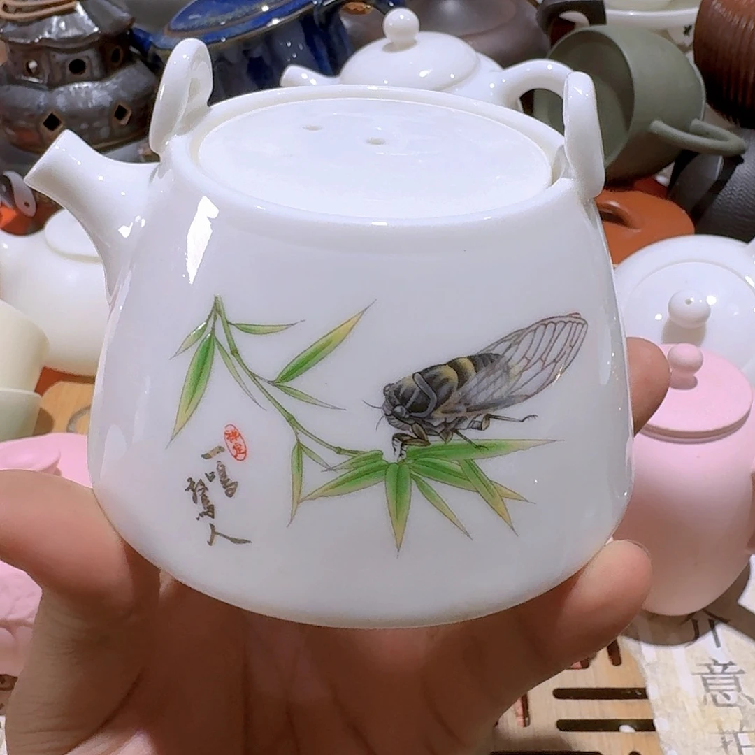 瑕疵茶具。介意勿拍