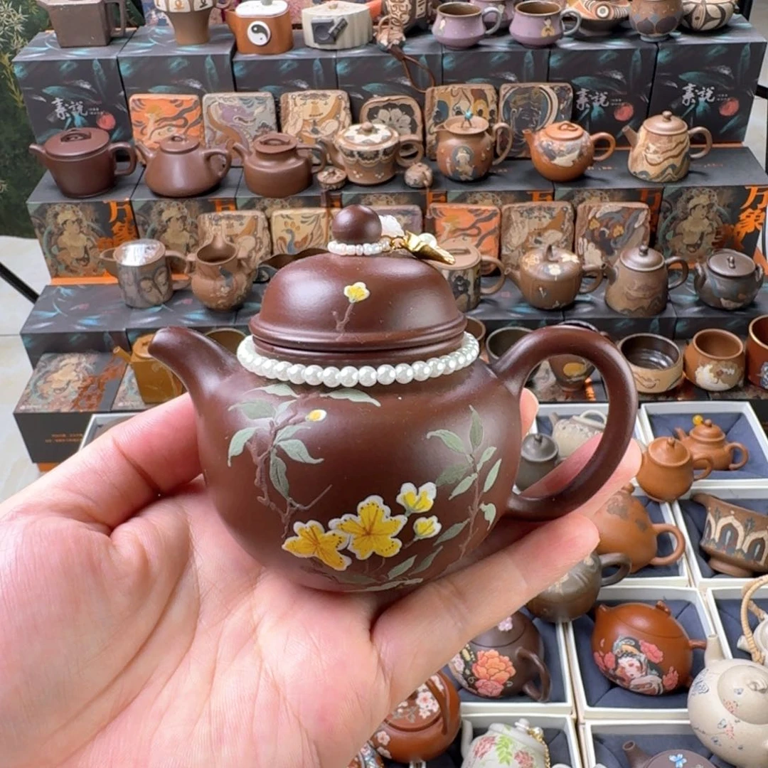 茶壶紫砂150cc原矿精工半手