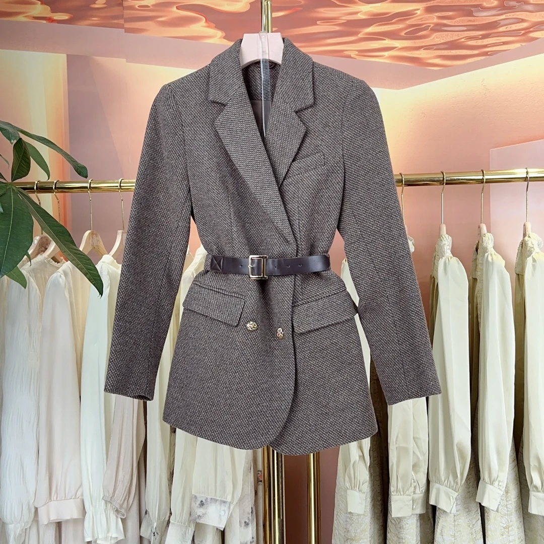 【RG1428】2025年秋冬新款时尚气质百搭减龄显瘦新款外套