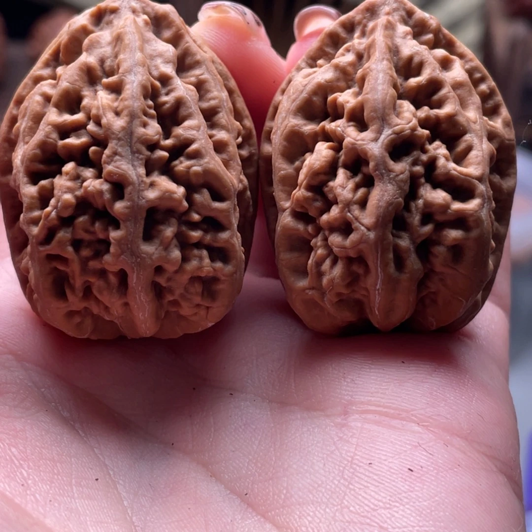 文玩核桃把件楸刀鱼88