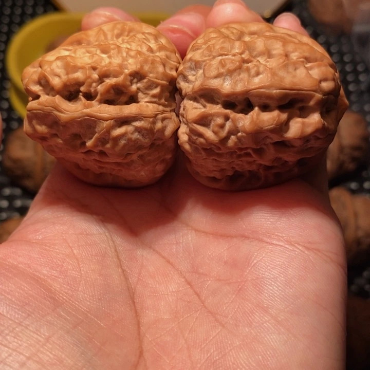 微***幕把件文玩核桃蛙王