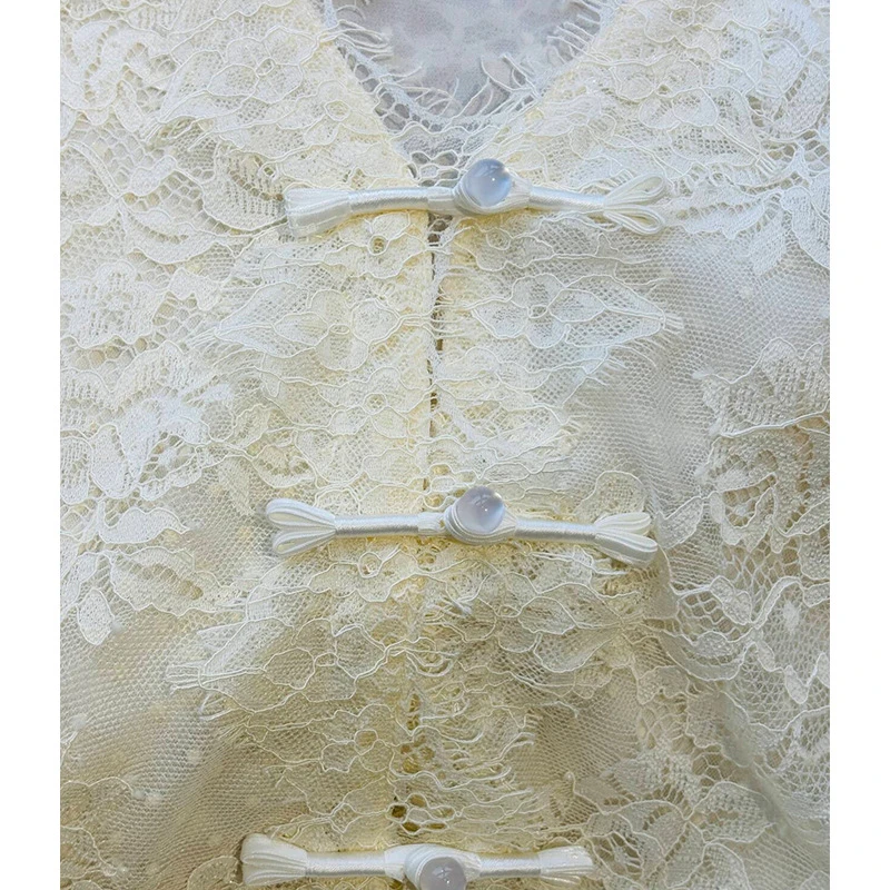 原创夏季新中式马甲中国风提花双面刺绣中式上衣宽松背心薄款马褂