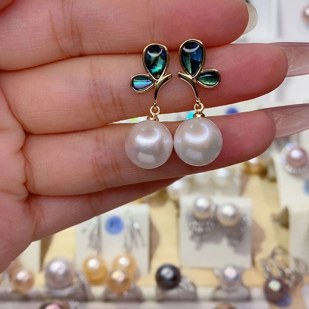 未镶嵌耳饰淡水珍珠