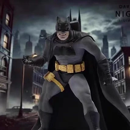 【直播专属价】JoyMan Toys 1/12  午夜巡查者 黑归蝙蝠侠 可动人偶