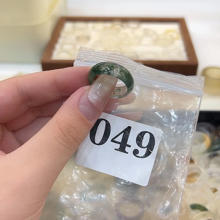 玛瑙/玉髓合金戒指49港18